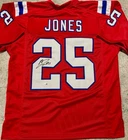 Marcus Jones New England Patriots Autographed Signed Custom Style Jersey=JSA.