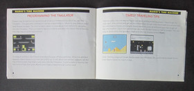 RARE! Original 1993 NINTENDO NES MARIO'S TIME MACHINE INSTRUCTION BOOKLET ONLY 