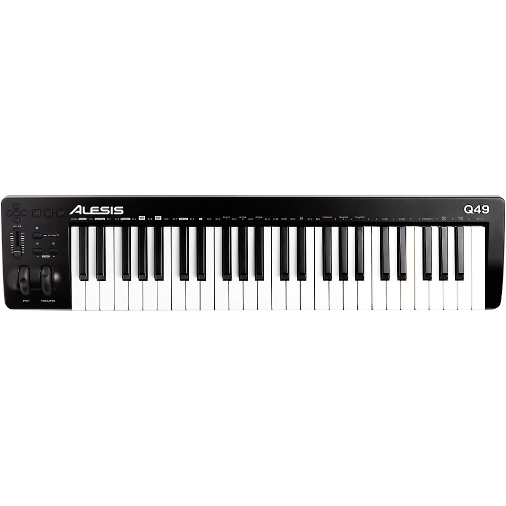 Alesis Q49 MKII 49-клавишный USBMIDI-контроллер 17590₽