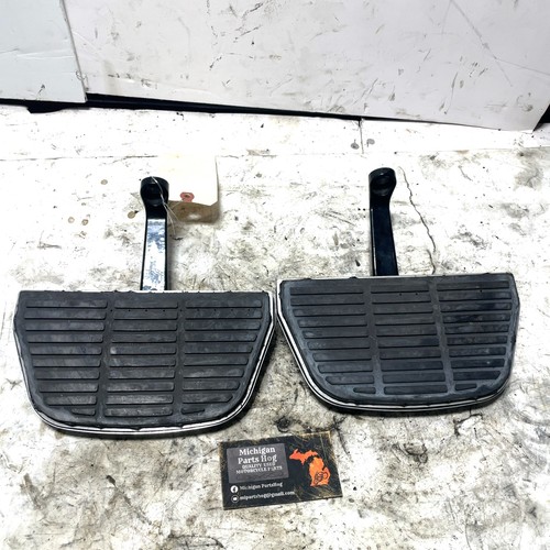 #1 94-08 Harley Touring OEM Rear Passenger Footrest Floorboard Set Pair