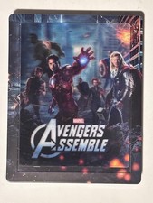Avengers Assemble 3D Steelbook Zaavi Exclusive Lenticular Blu-ray 3D  Blu-ray 