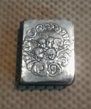 Antique hallmarked silver BOOK OF COMMON PRAYER, excellent condition, c1905