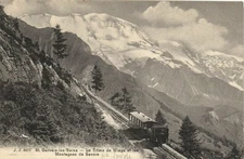 Old postcard St-GERVAIS-les-BAINS Le Dome de Miage et les Montagnes de Savoie (173635)