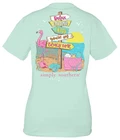 Simply Southern Preppy Beach Signs Breeze Short Sleeve T-Shirt Women's