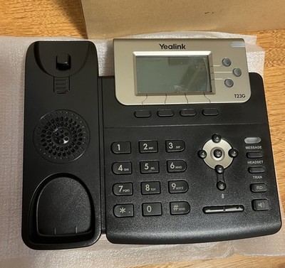 Yealink T23G IP POE Phone - YEA-SIP-T23G ISO 9001 NEW IN OPEN BOX