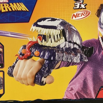 Spider-Man VenomVersus NERF Gun Marvel's Venom Strike Blaster