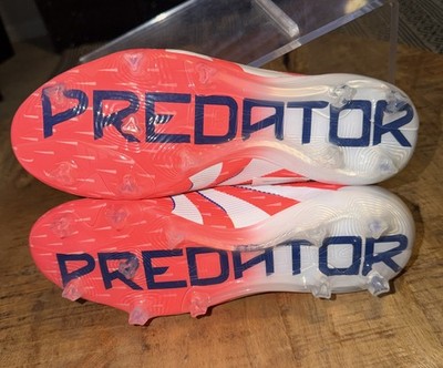 Size 7 Adidas Predator Elite Laceless FG Signal Coral Men's Soccer