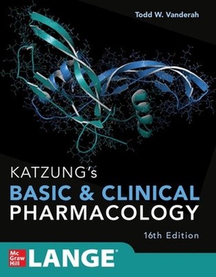 Katzung's Basic and Clinical Pharmacology 16th Edition by Todd W. Vanderah Paper