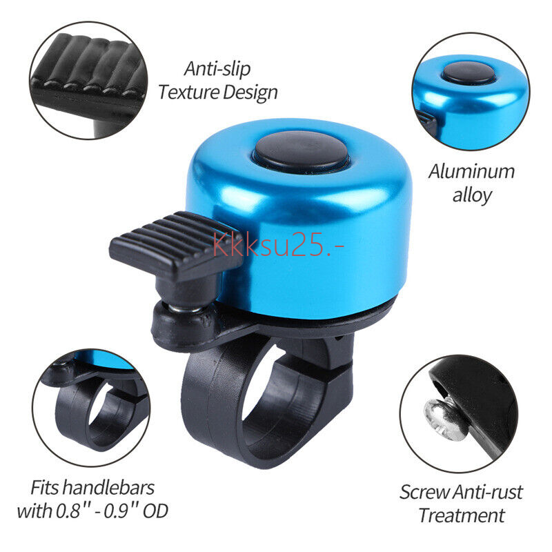 Loud Sound Bicycle Bike Bell Ring Horn Cycling Handlebar Alarm MTB