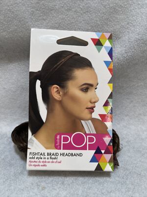Hairdo POP Fishtail Braid Headband - Chestnut
