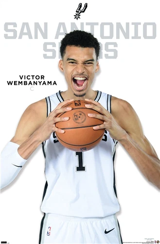 SAN ANTONIO SPURS - VICTOR WEMBANYAMA POSTER - 22x34 - 24322