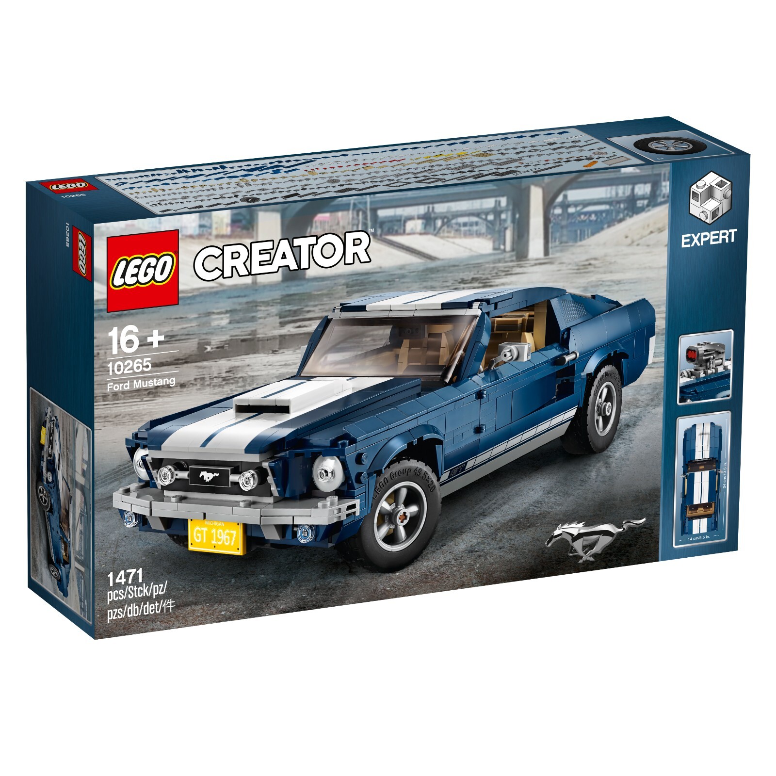 LEGO CREATOR 10265 Ford Mustang (Unvollständig) mit OVP - Bild 4
