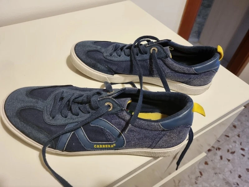 Scarpe top barca tela