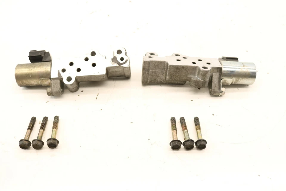 03-06 350Z 03-07 G35 COUPE VTC SOLENOIDE VÁLVULA DERECHA IZQUIERDA CONTROL DE TIEMPO SOLENOIDE Foto 2 de 4