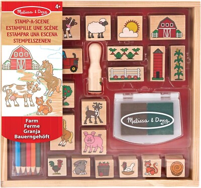 Melissa & Doug Stempel A Scene Farm