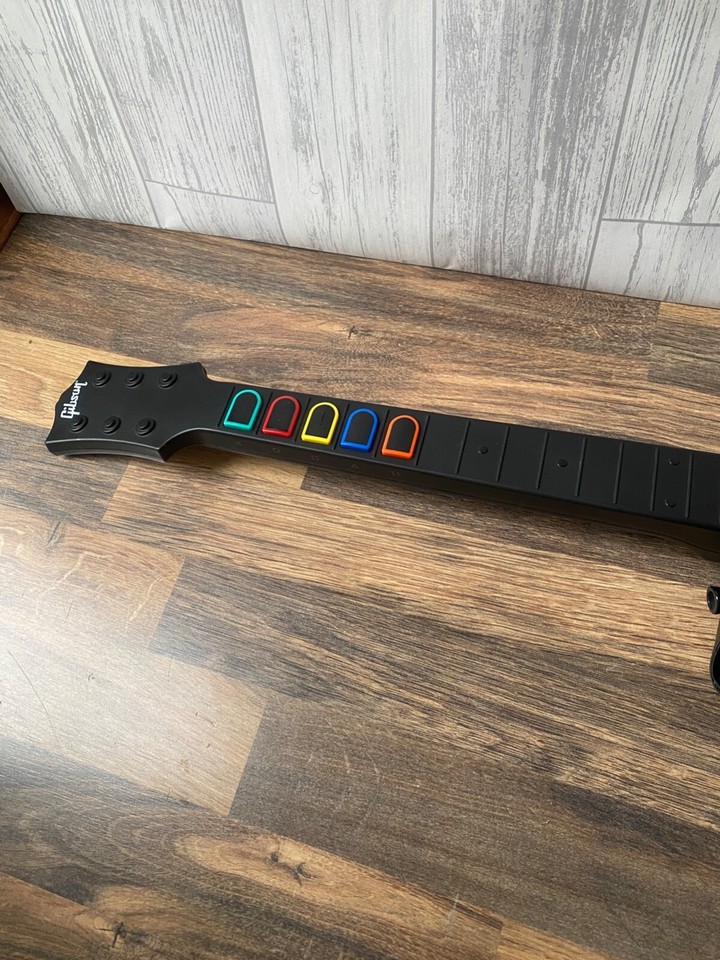 Guitar Hero Playstation PS3 Wireless Guitar Black eBay