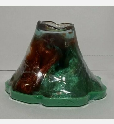 Volcano Putty Mount Vesuvius Italy by Grin Studios Green, Red & Blue 1 Putty