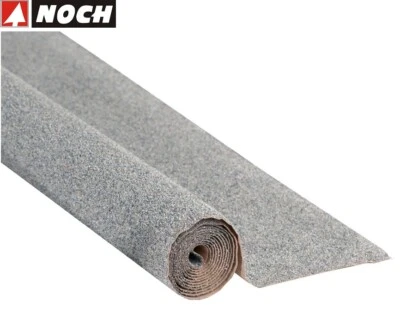 NOCH 00081 Schottermatte grau, 100 x 60 cm (1m² - 16,65 €) - NEU + OVP