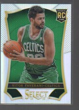 VITOR FAVERANI   2013-14 PANINI SELECT PRIZMS  ROOKIE CARD #165