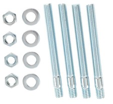 Carburetor Stud Kit 3 Carb Holley Edelbrock Carter Quarajet Chevy Ford Mopar