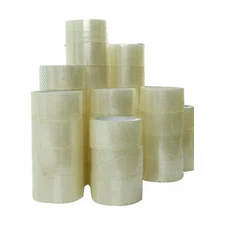 36 Rolls 2" x 55 Yards Carton Sealing Clear Packing Tape Box Shipping
