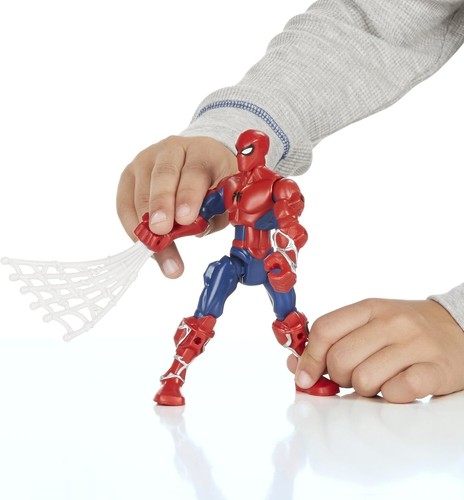 Marvel Super Hero Mashers Spin Attack Spider-Man Figure Sabretooth - Picture 3 of 4