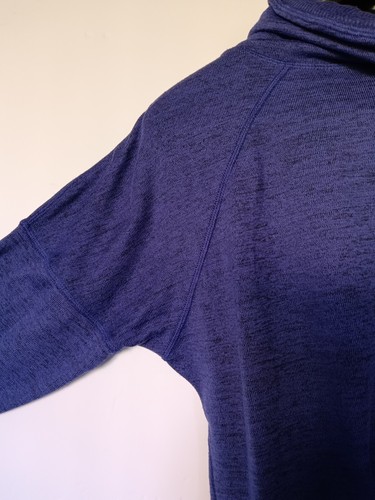 Gerry Womens Sweatshirt Purple Pullover Cowl Neck Long Sleeve Polyester Sz S/P - Picture 5 of 10
