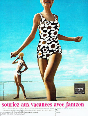 REKLAME WERBUNG 026 1964 Jantzen Damen Bademode