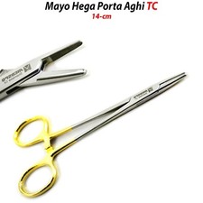 Pinze piercing suturazione chirurgiche di bloccaggio Porta aghi Mayo Hegar TC