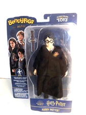 New Harry Potter Action Figure BendyFigs Wizarding World by Noble Collection Toy