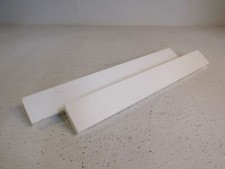 Lithonia Pair Of Light Fixture End Plates White SC4WH Vintage