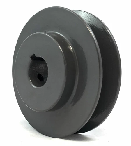 AK46-1" Bore Solid Sheave Pulley with 4.6" OD One Groove Pulley AK46 for V-belt
