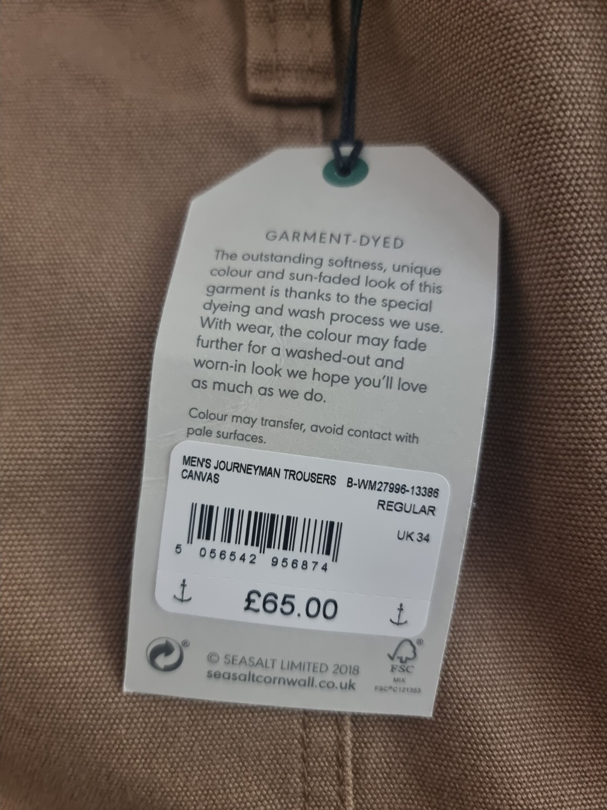 Marks and Spencer Brand New Mens Chinos. image 3