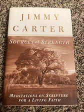 Jimmy Carter *SIGNED* Sources of Strength Book - US President