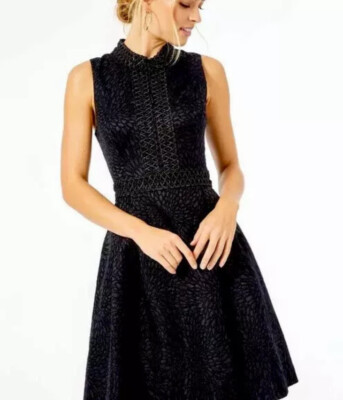 Lilly様 NWT Lilly Pulitzer Black Onyx Sleeveless Franci Dress Sz 2