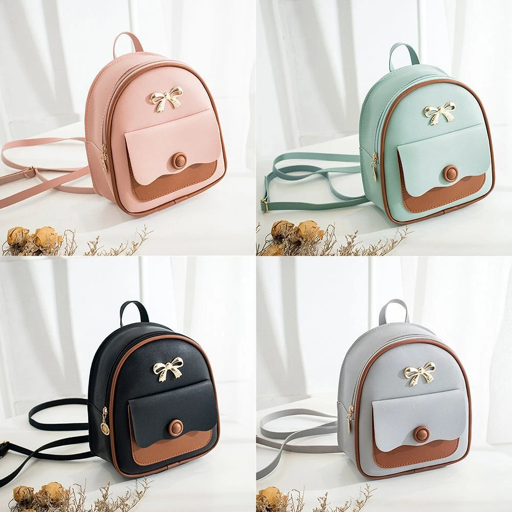 for Girls Korean Style Small Backpack Mini Backpack Cell Phone Purse Wallet