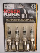 Old Stock 4 Bosch Platinum 4118 Spark Plugs H1c