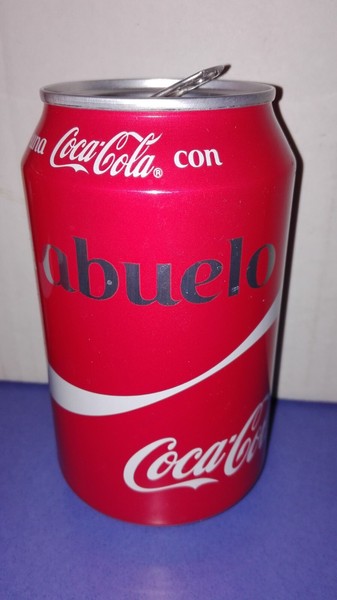 COCA COLA TU ABUELO VACIA AÑO 2016(ESPAÑA)(REF 15,18,35,36,40,53,375,386,406,440