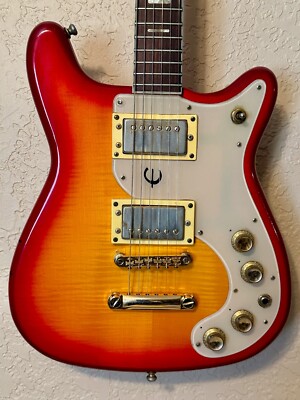 1970 Epiphone WILSHIRE Flame Thru Body! | eBay