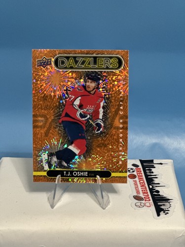 2021-22 Upper Deck Series 2 - Dazzlers Orange #DZ-98 T.J. Oshie