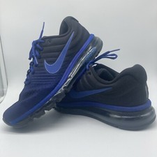Nike Air Max 2017 Men's Size 10.5 Hyper Cobalt Navy Royal Blue 849559-401 8/10