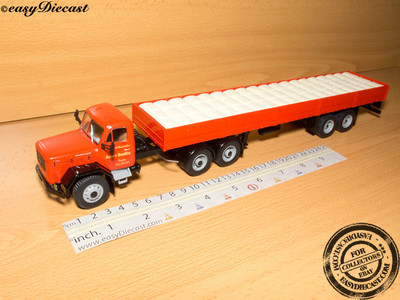 MAGIRUS DEUTZ JUPITER 6x6 1:43 CAMION TRUCK&TRAILER ALTAYA IXO