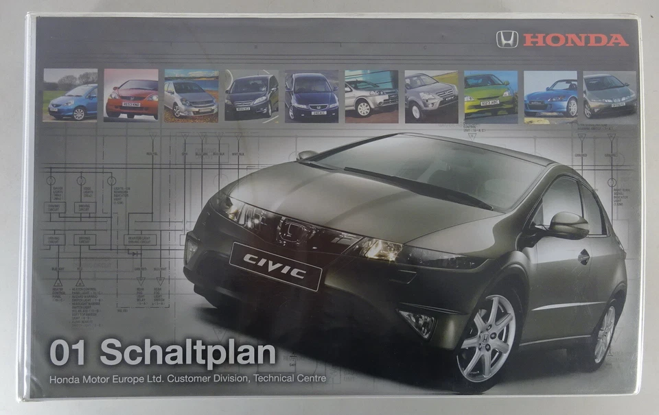 Eléctrico Diagramas de Cableado Honda Civic, Accord, Jazz, Stream, S2000, Legend - Imagen 2 de 4