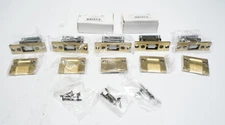 READ! New Lot of 5 Emtek Roller Catch in French Antique Brass W/ Strike ShpsFREE