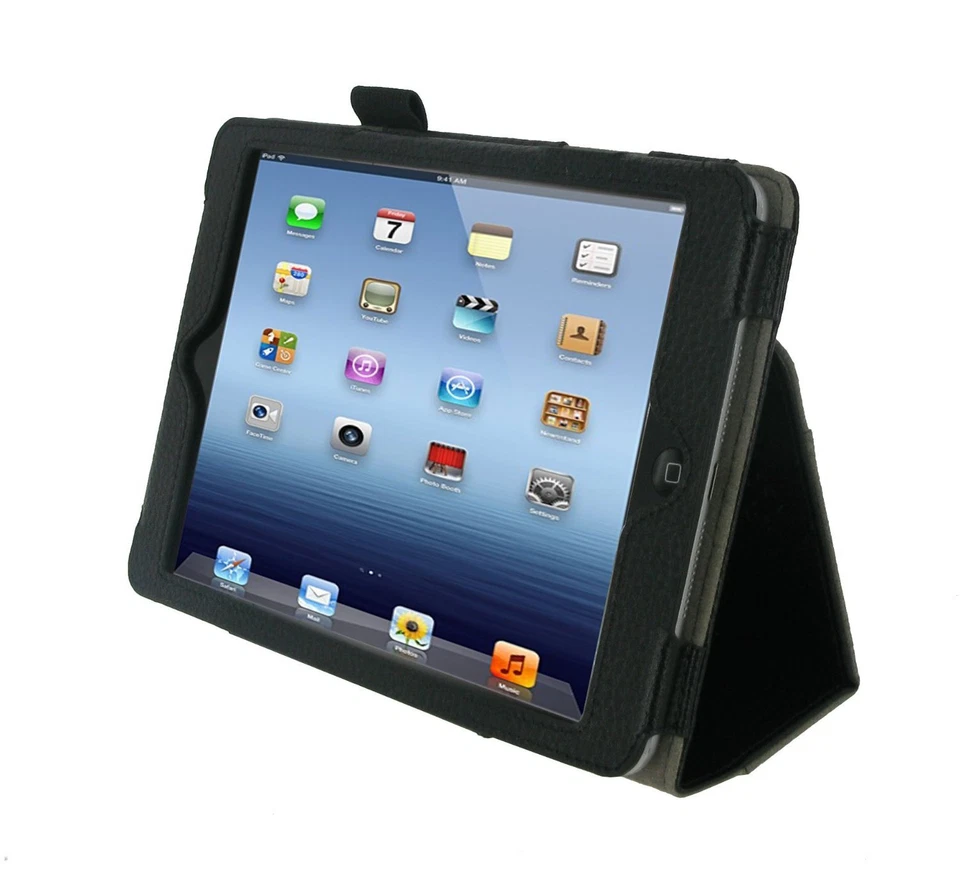 rooCASE Apple iPad Mini with Retina Display 7.9" Dual Station Cover Case Black - Image 4 of 4