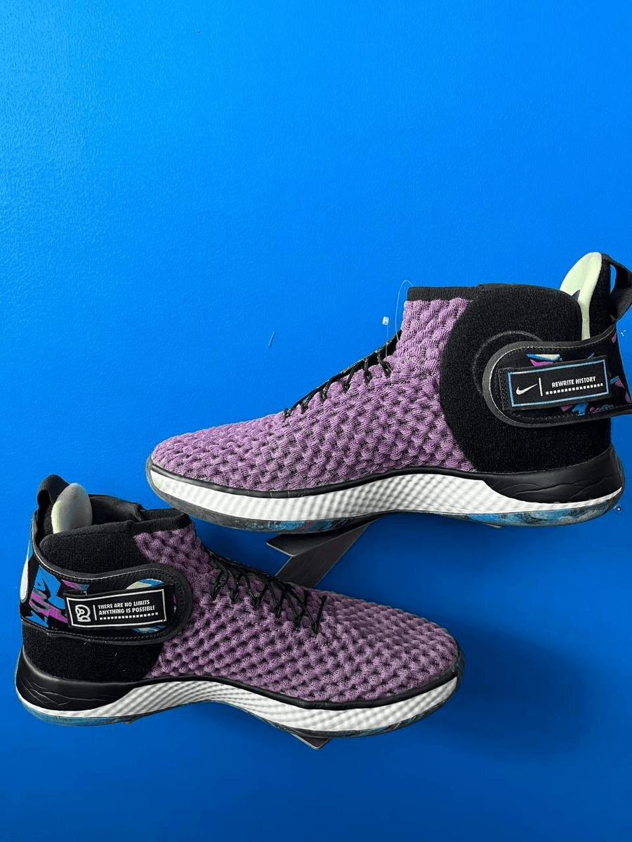 Nike Air Zoom UNVRS Flyease Basketball Shoe Mens Size 12 Purple/White  CQ6422-500