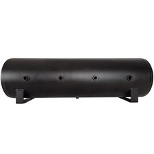 Hornair Usa Made 20-gallon 7-port Steel Air Tank For Train Horns Onboard Air