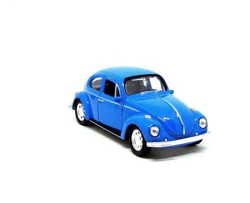 VOLKSWAGEN BEETLE (HARD TOP) BLUE WELLY 1:38 DIECAST CAR COLLECTOR'S MODEL, NEW - Picture 6 of 12