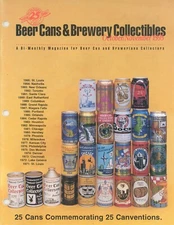 BCCA BREWERIANA BEER CAN COLLECTOR MAGAZINE OCT NOV 95 ABA NABA LABATT'S IPA