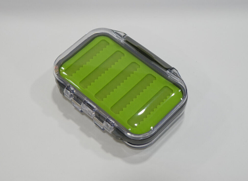Fliegenbox doppellagig NYMPH Silikoneinlage 2 x 5 Reihen 10,5 x 8 x 3,2cm - Bild 4 von 6